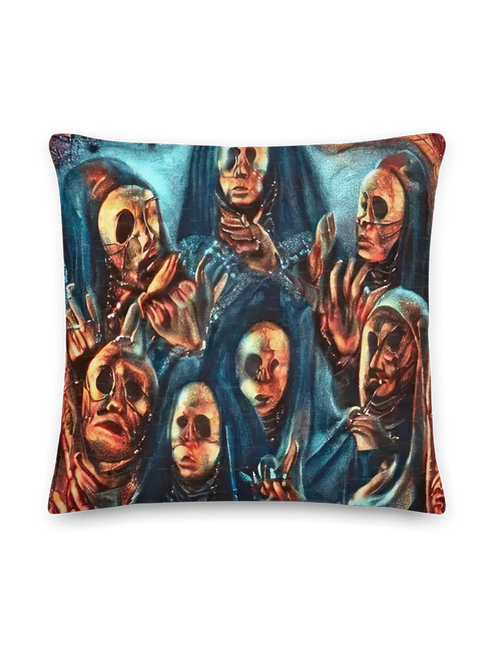 Haunting Ethereal Sisters Throw Pillow product image (1)