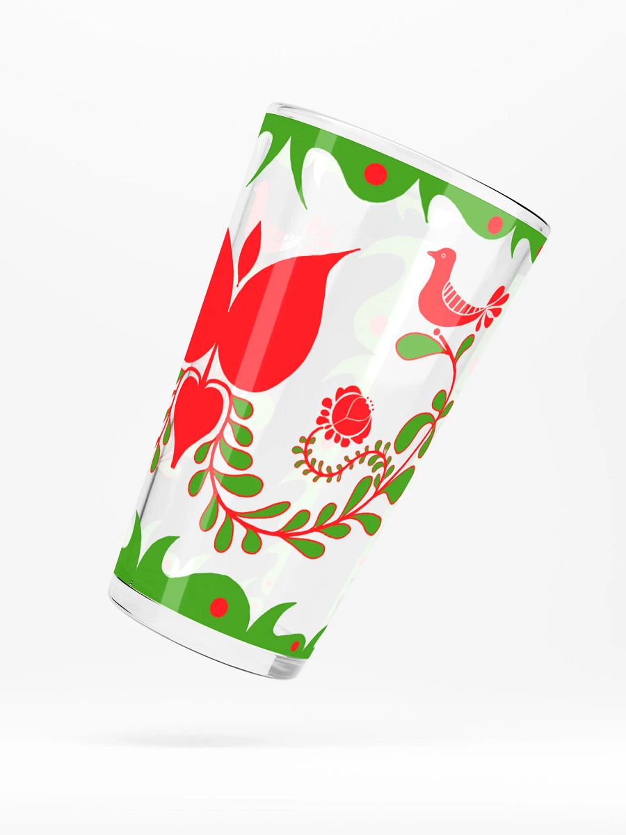 Hungarian Floral Glassware Design product image (5)