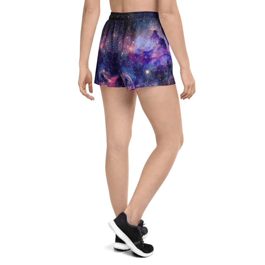Sportshorts mit Allover-Print für Unisex, Galaxy2 product image (4)