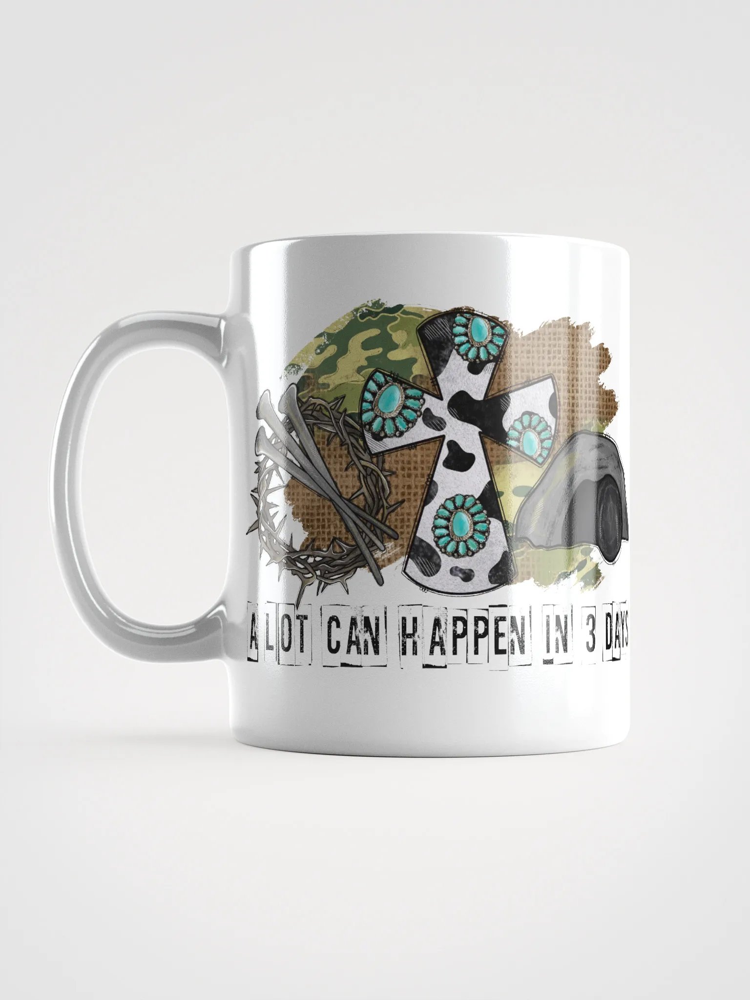 A Lot Can Happen in 3 Days - White Mug product image (2)