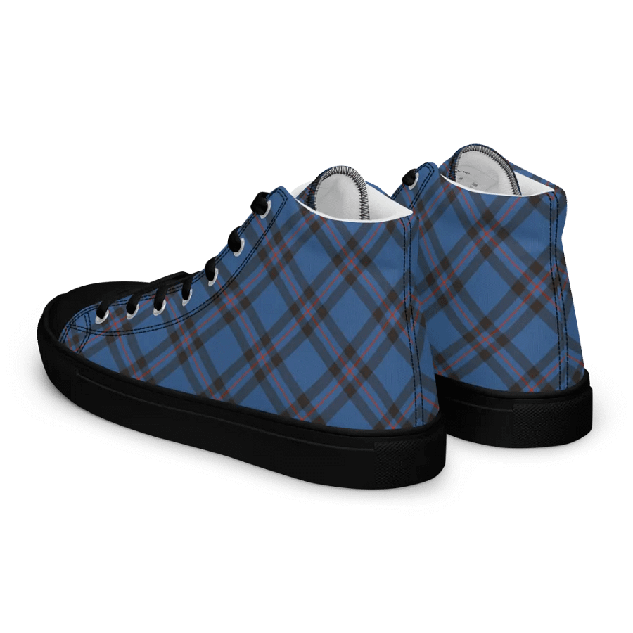 Elliot Tartan Men's High Top Shoes product image (9)