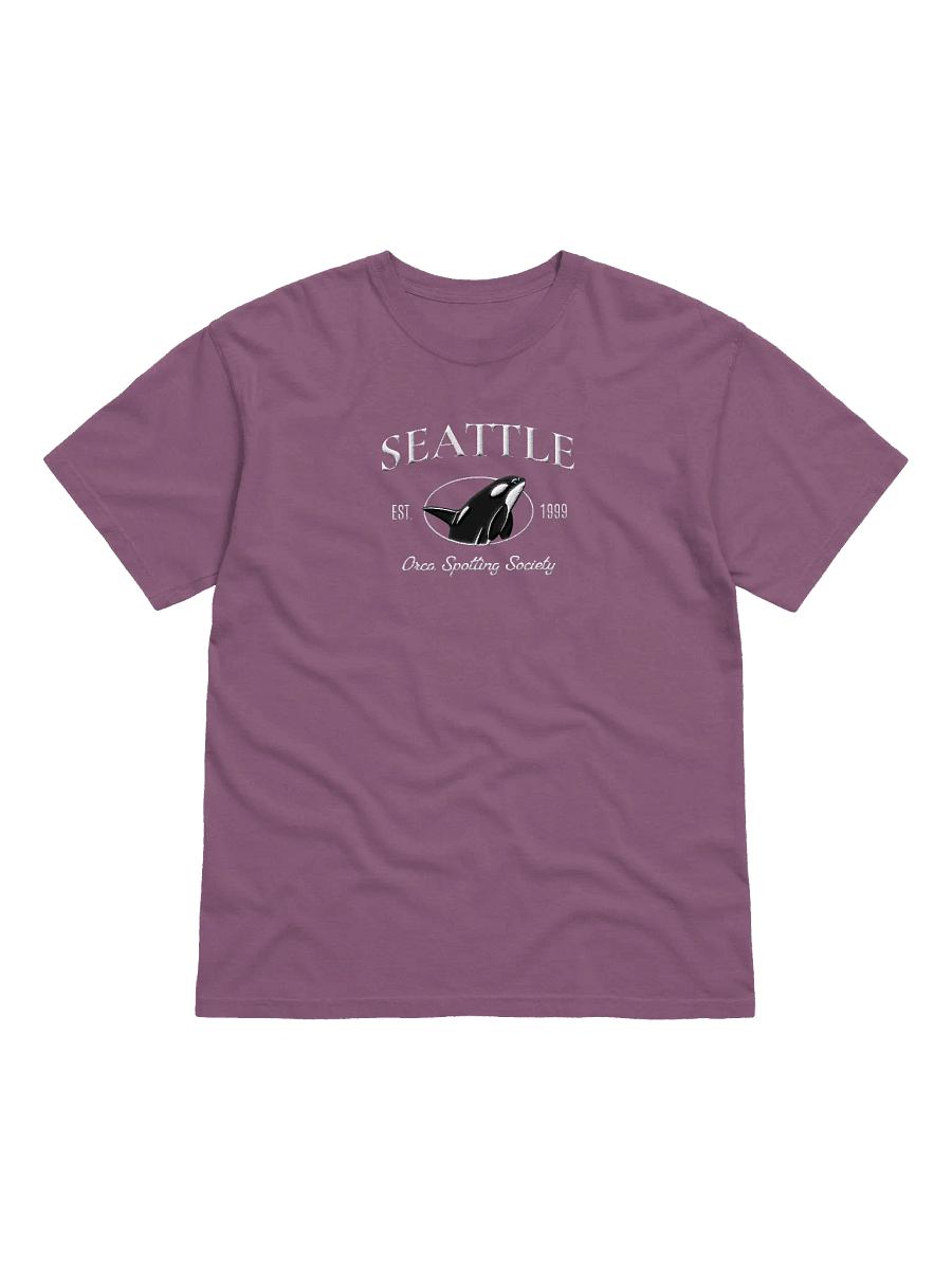 Seattle Orca Spotting Center Embroidery Tee product image (5)