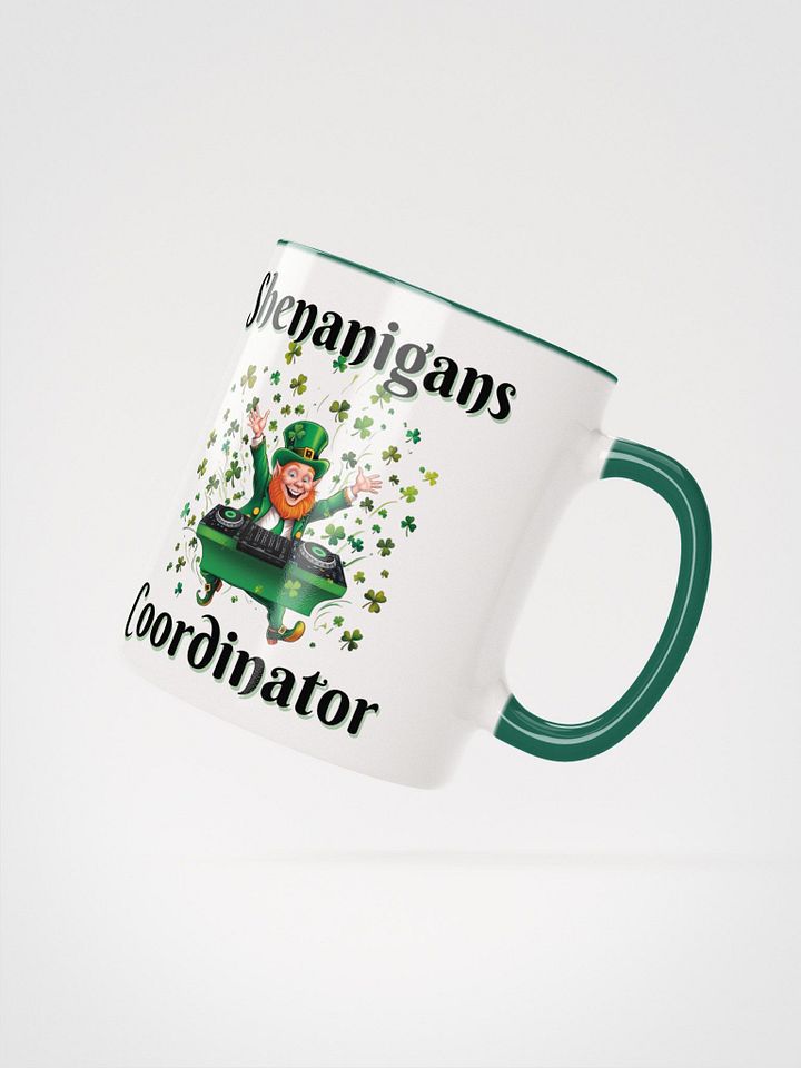 Leprechaun DJ Shenanigans Mug product image (12)