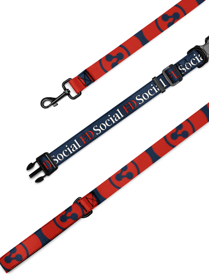 Social FD Pet Collar & Leash Set product image (6)
