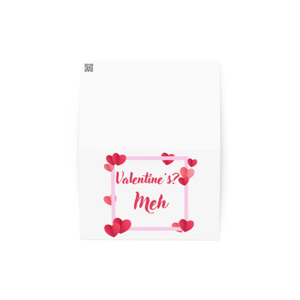 Valentine's? Meh Card product image (4)
