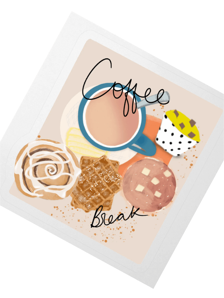 Coffee Break Sticker Set product image (2)