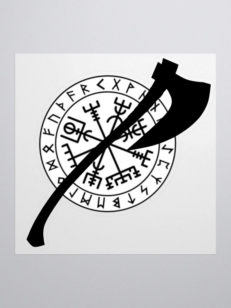 VEGVISIR & AXE - Sticker product image (2)