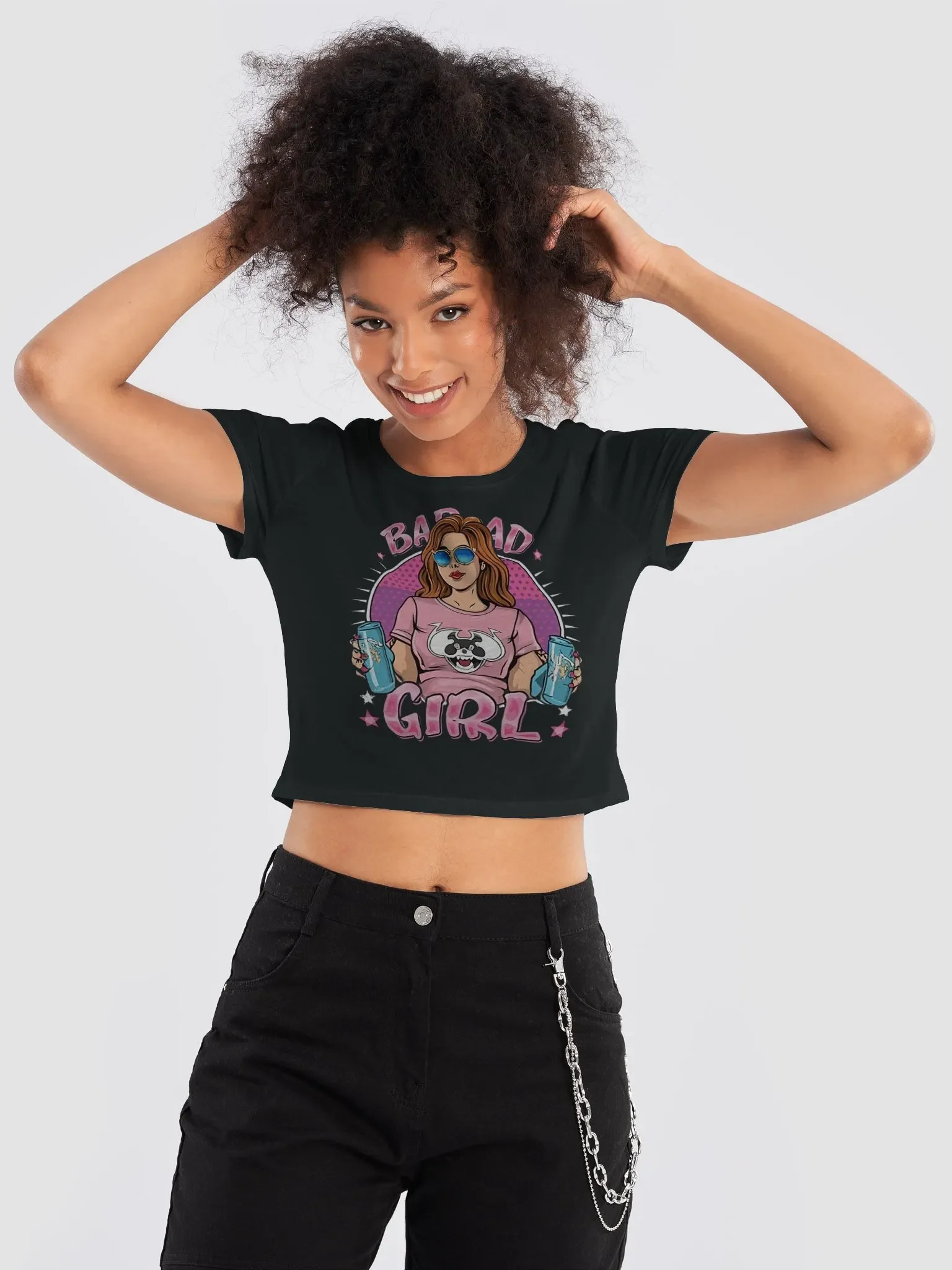 Bad Girl Chic Crop Tee product image (9)