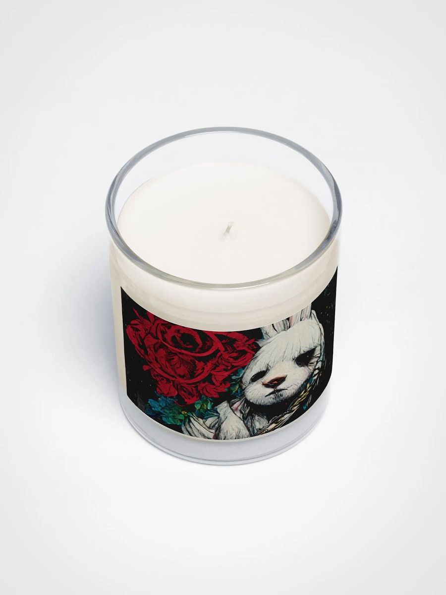 Serene Rabbit Rose Soy Wax Candle product image (3)