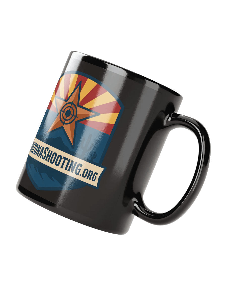 AZS Mug - Black (Dual Logo) product image (2)