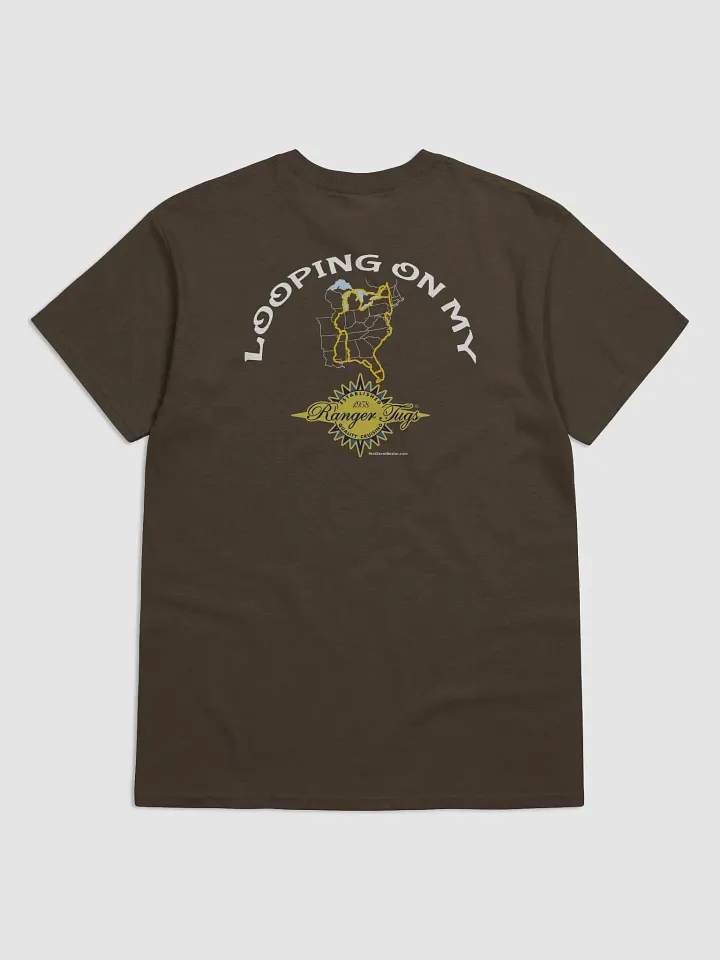 Looping On My Ranger Tug - T-Shirt - Dark Shirt w/White Logo product image (1)
