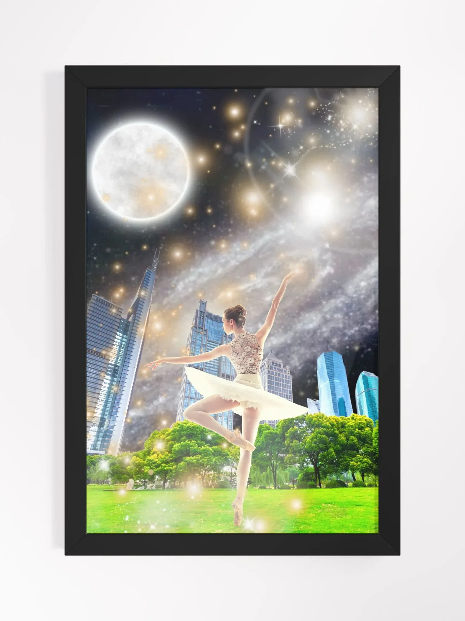 Dancing Ballerina in the New York city lights product image (2)