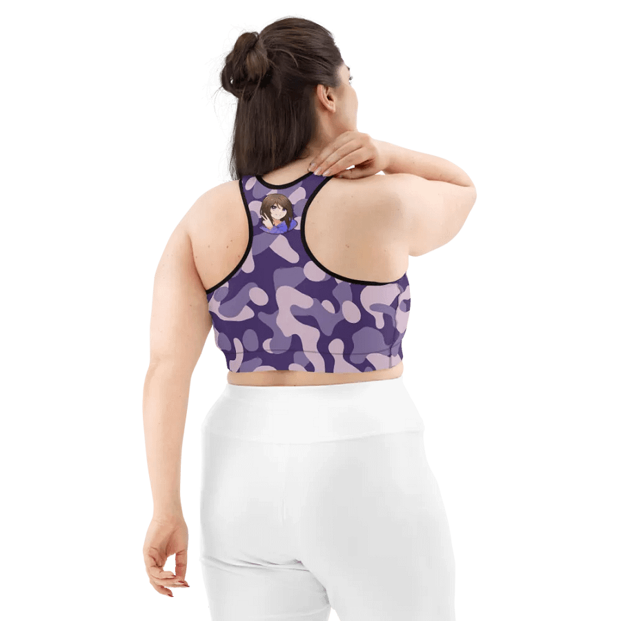 Purple Camo Nova Sports Bra product image (11)