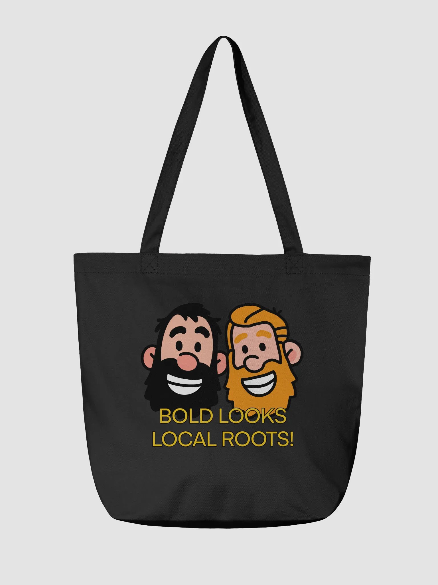 Bold Faces Eco Tote Bag product image (4)