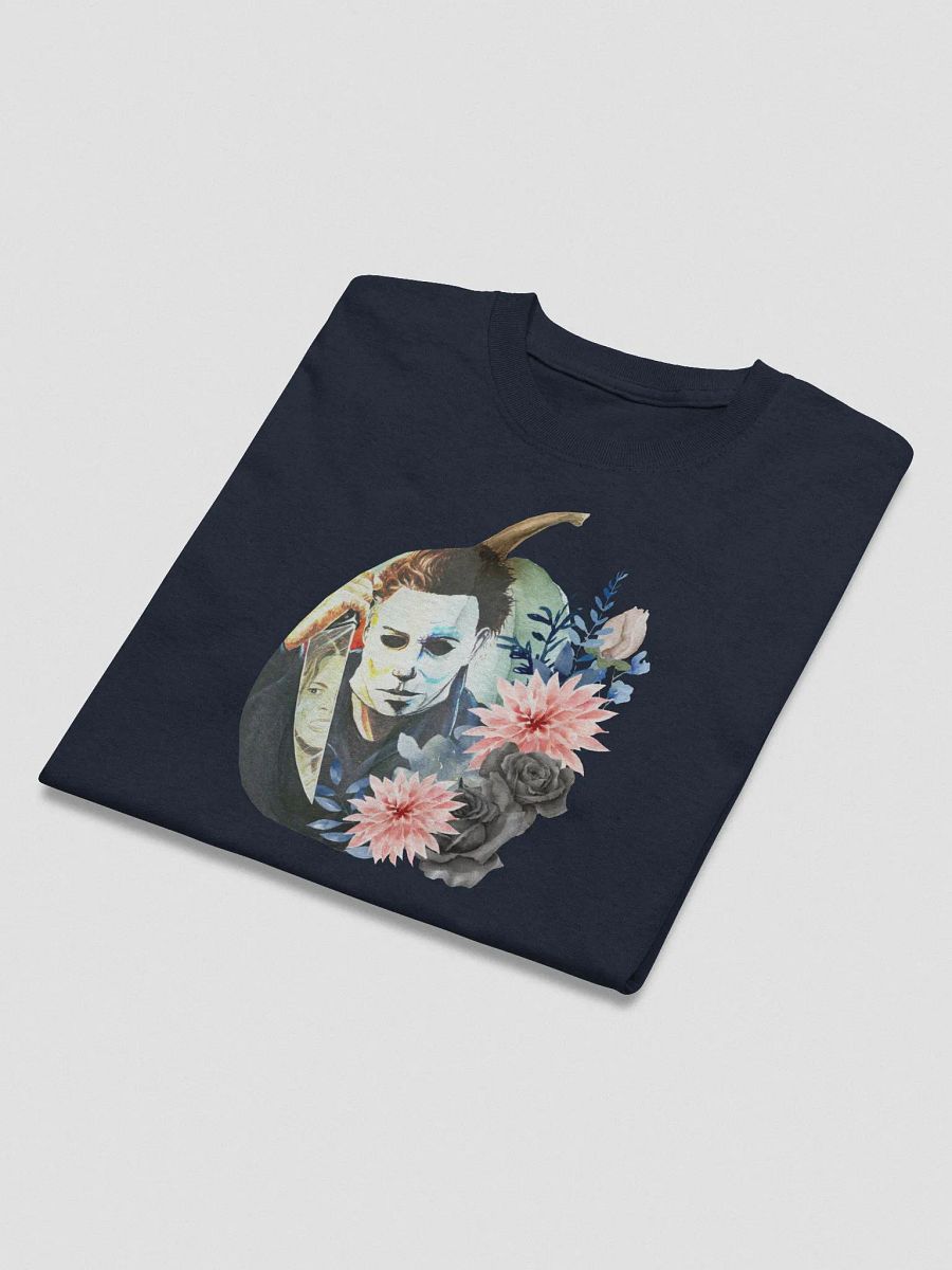 Michael Myers Floral Pumpkin T-Shirt product image (21)