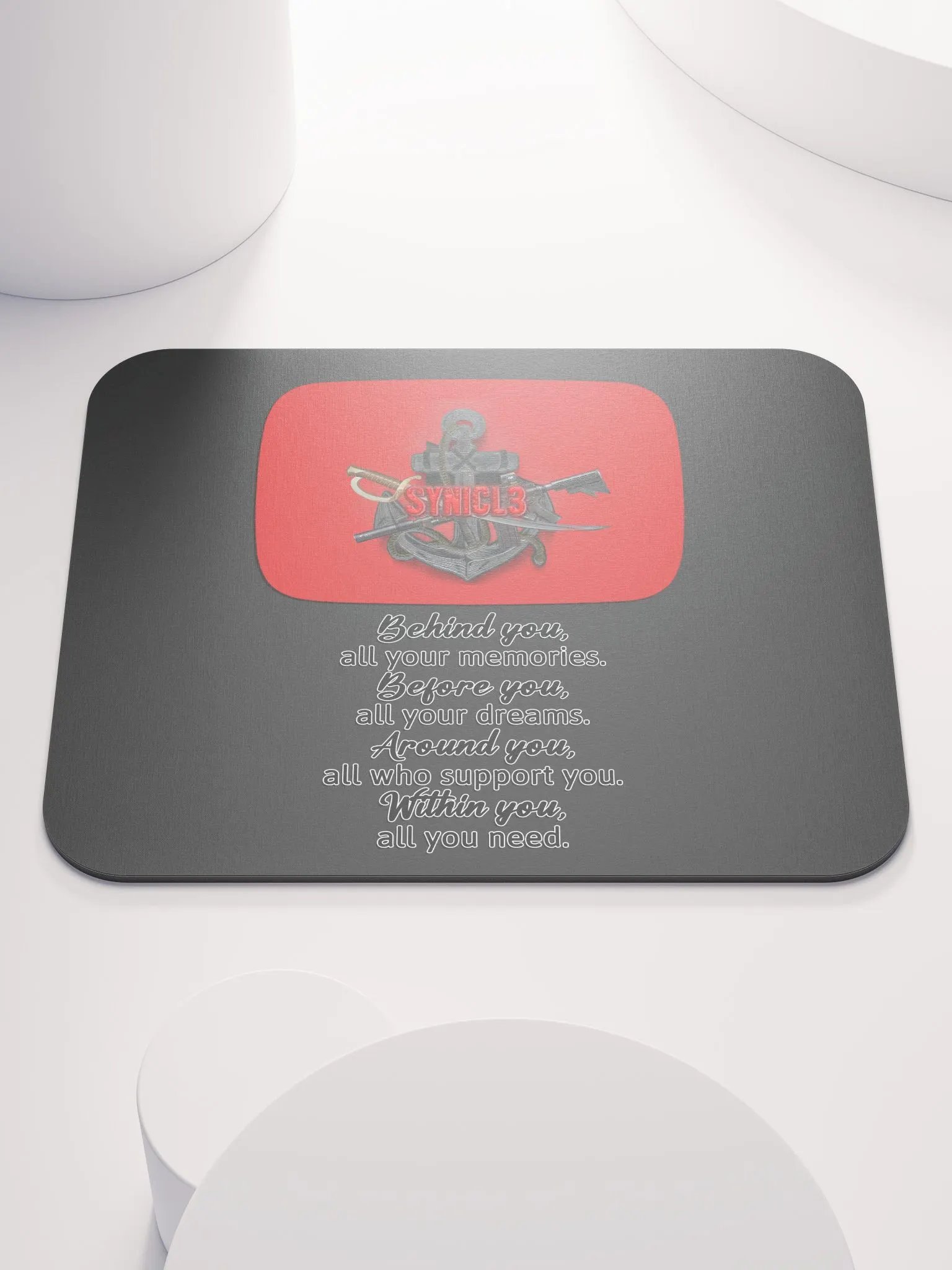 YT Behind - Mouse Pad product image (1)