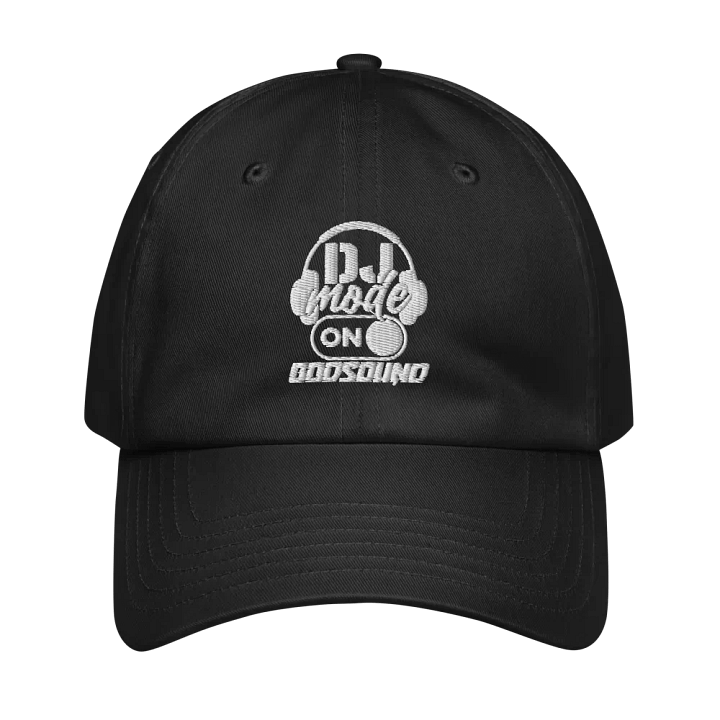 Stylish Under Armour® Dad Hat "DJ Mode On" Dad Cap in Black by DJ GodSOUND! product image (1)