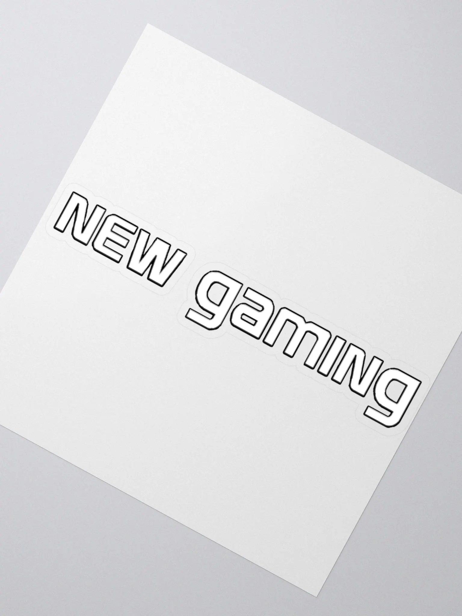 N.E.W. Gaming - Text Logo Sticker product image (4)