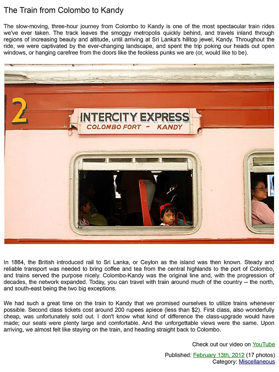 Sir Lanka TRAVEL GUIDE eBook product image (4)