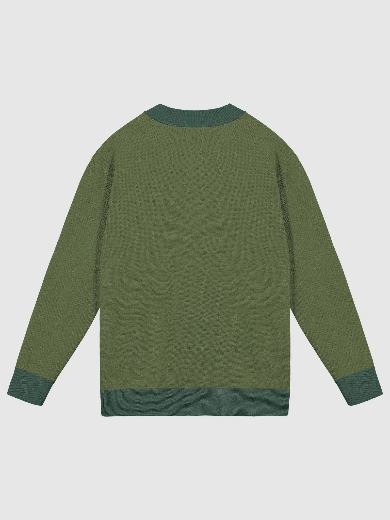 CURRENTLY IN BURNOUT (sm. design, duotone green) knitwear cardigan product image (2)