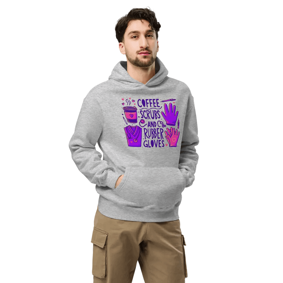 Healthcare Heroes Coffee Scrubs Hoodie product image (7)