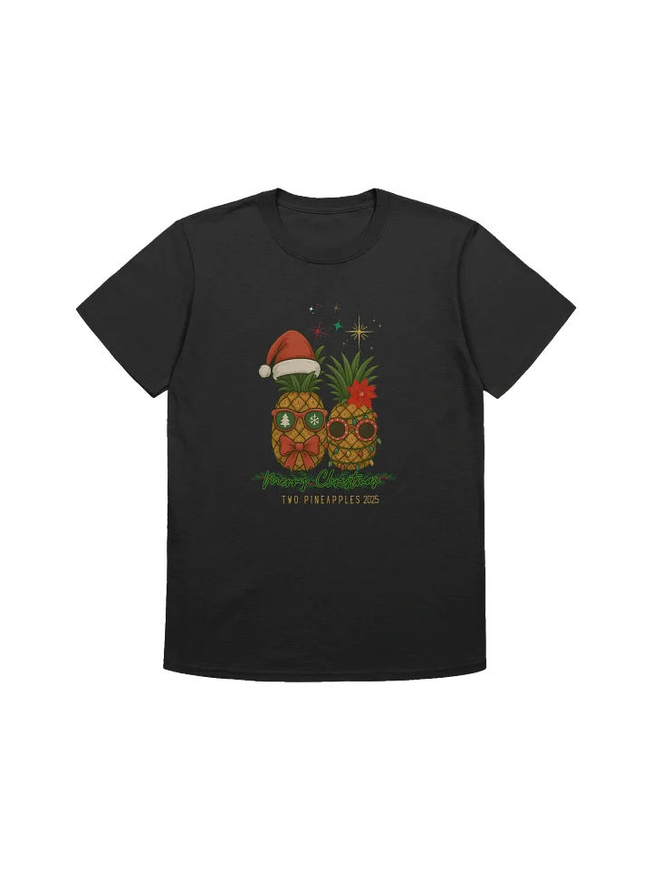 Festive Pineapples Unisex T-Shirt product image (1)