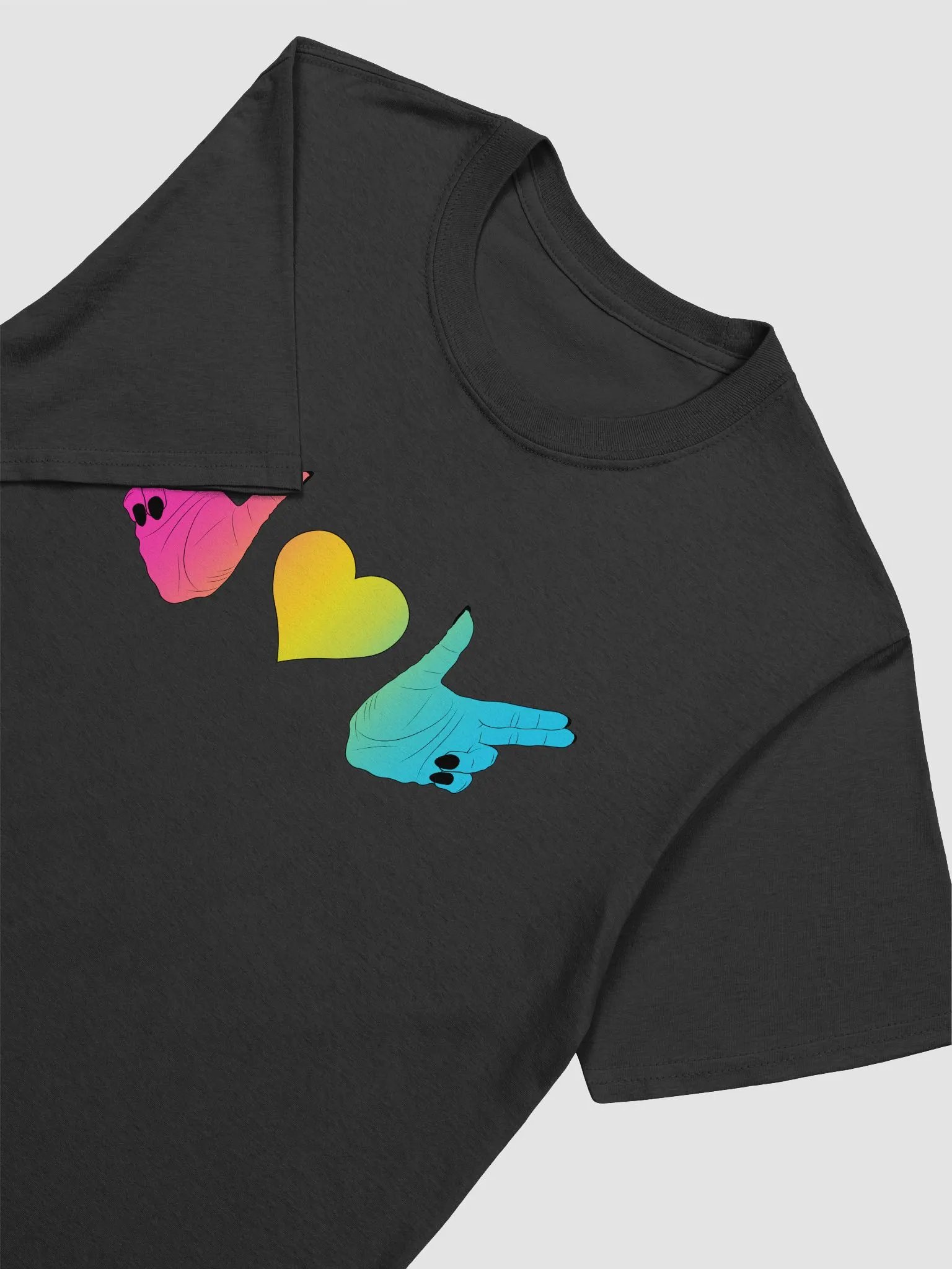 Finger Guns (pan flag) T Shirt product image (3)