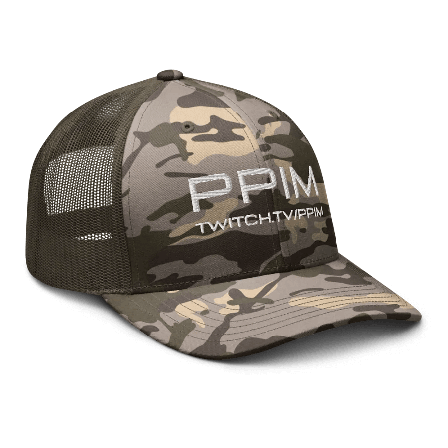 ppim Otto Cap Camouflage Trucker Hat product image (6)