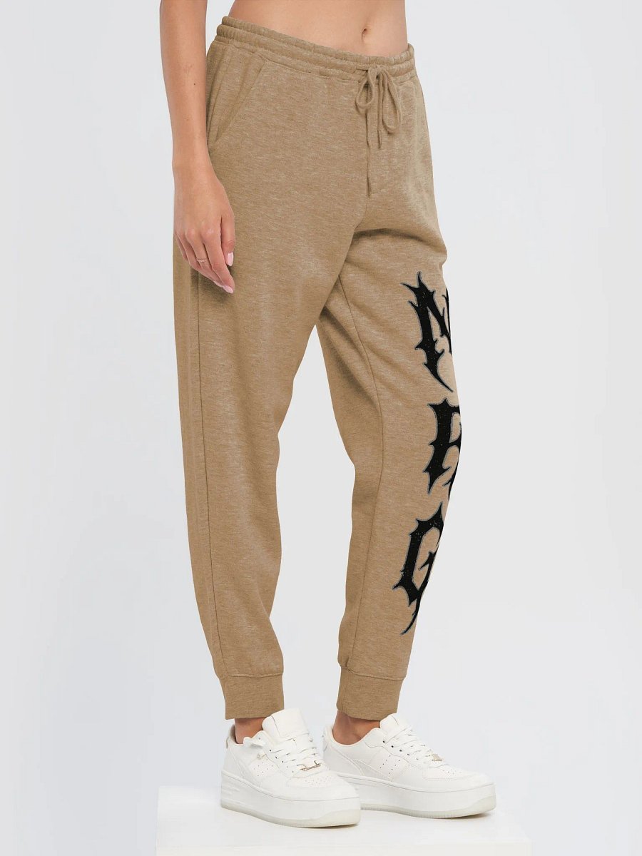 NRG Grunge Logo Midweight Fleece Joggers (Black Print) product image (9)