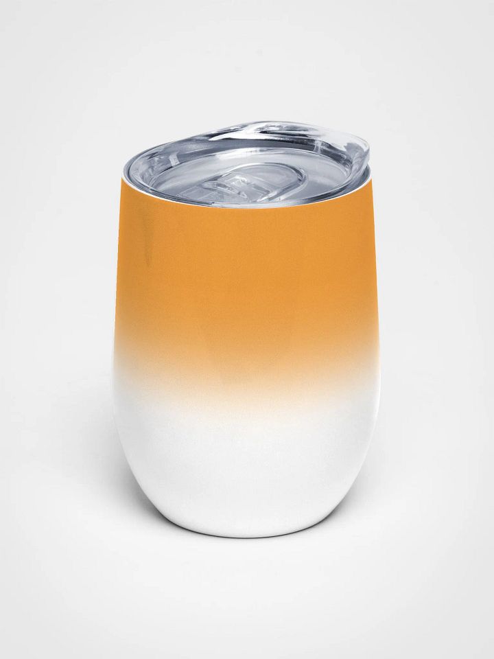Wine tumbler - Orange gradient product image (1)