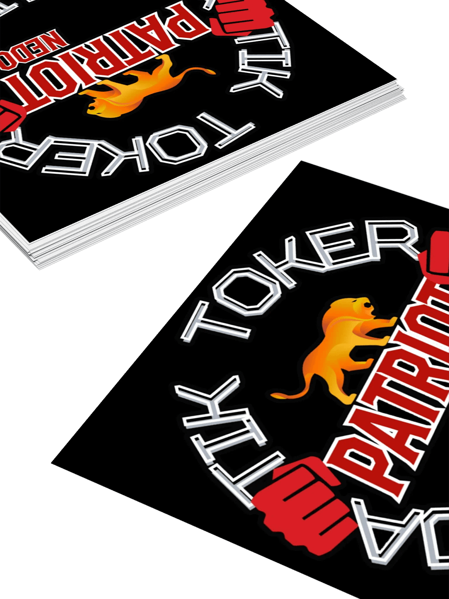 Patriot Nedo Star Kiss Cut Stickers product image (4)