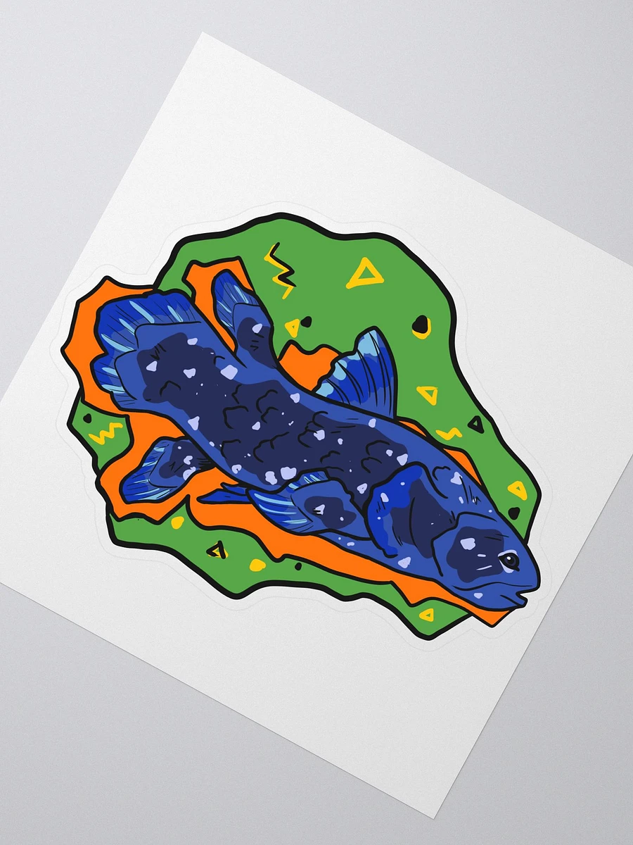 Vaporcoelacanth bubble free stickers product image (2)