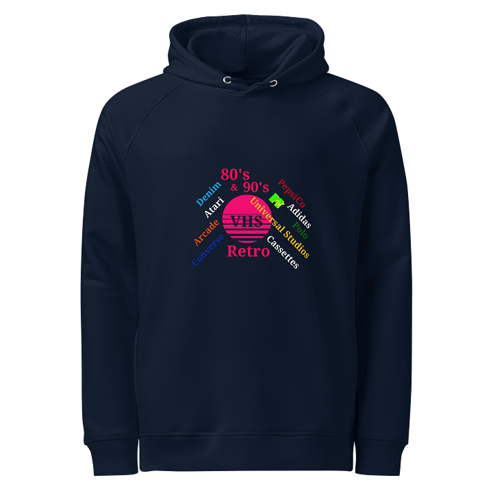 Retro VHS Circle Unisex Hoodie product image (1)