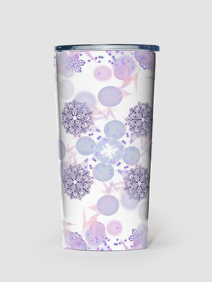 Lilac Mandala Stainless Steel Tumbler product image (2)