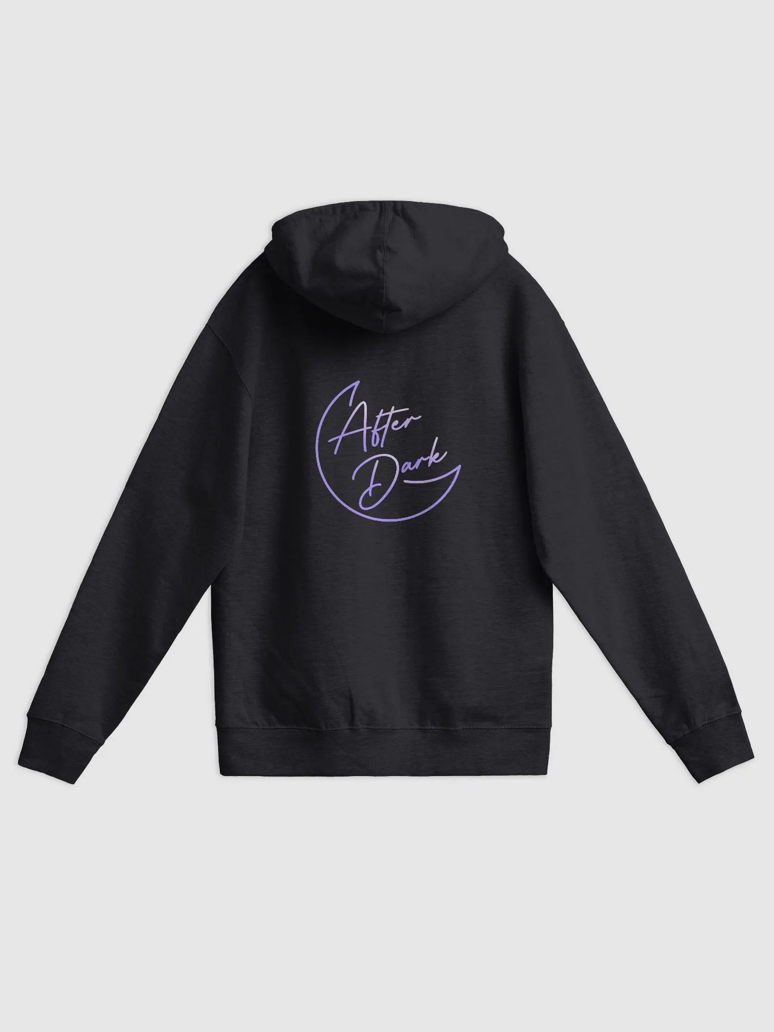 AfterDark Zip Up Hoodie - Purple Font (Multiple Colors Available) product image (4)