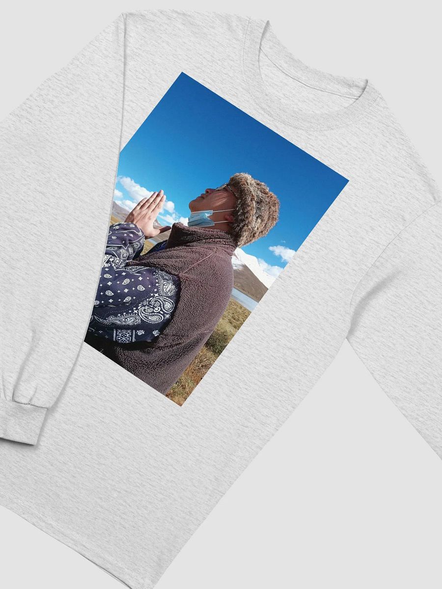 Gildan Ultra Cotton Long Sleeve T-Shirt: pray product image (33)