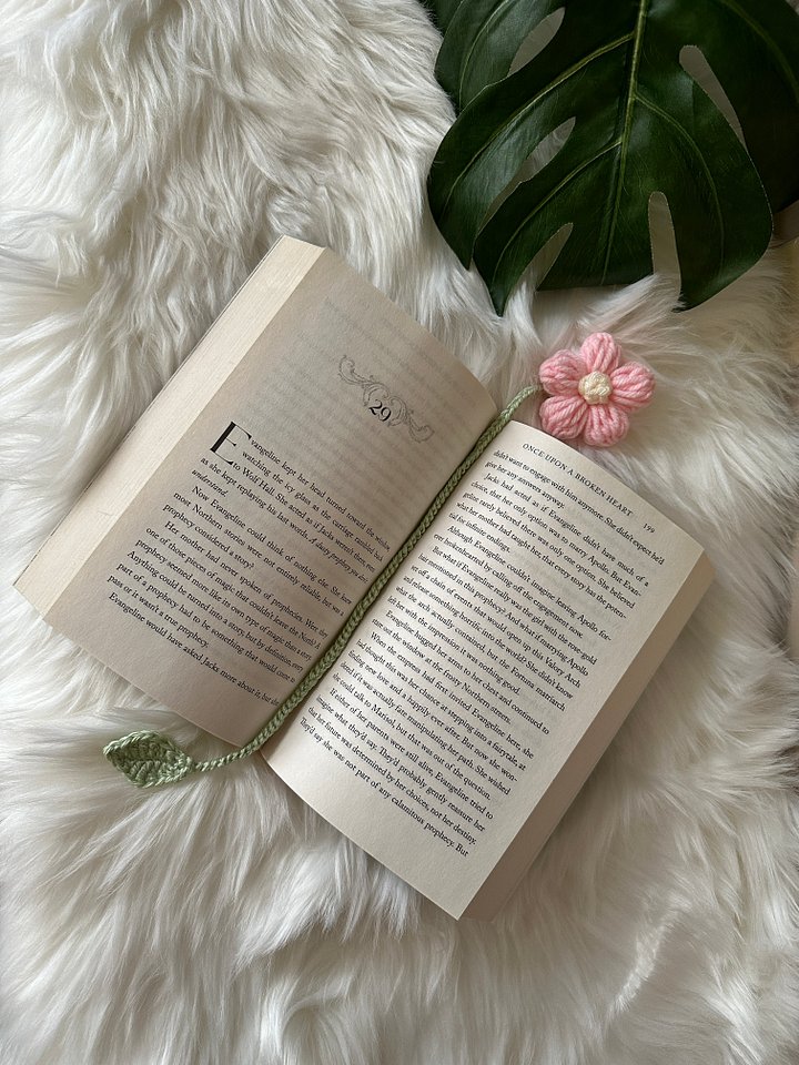 Puffy flower & leaf bookmarks product image (1)