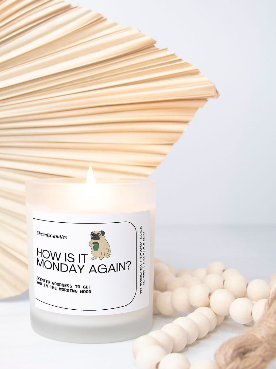 Monday Frosted Candles product image (4)
