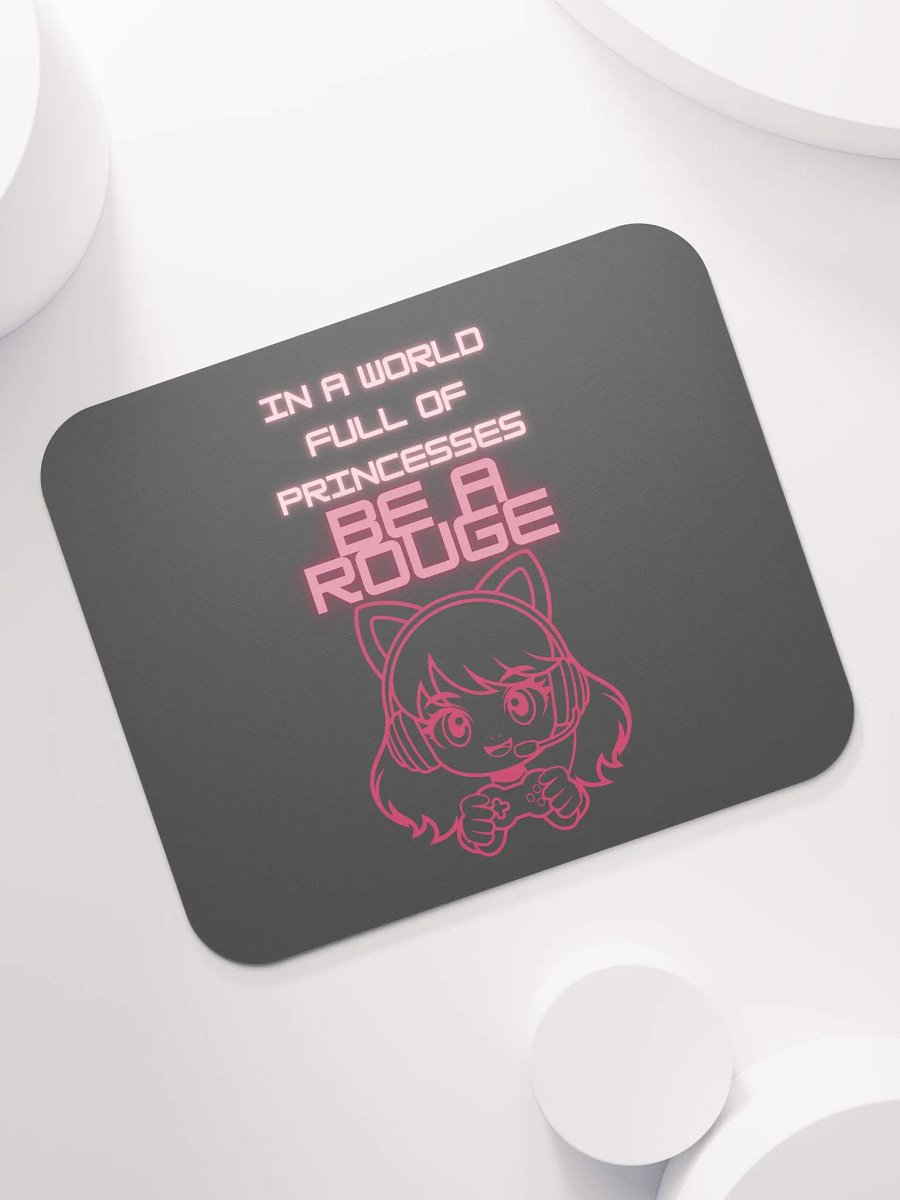 🎮 Gamer Girl Mouse Pad – Precision, Power & Pink Vibes! 💖 product image (1)