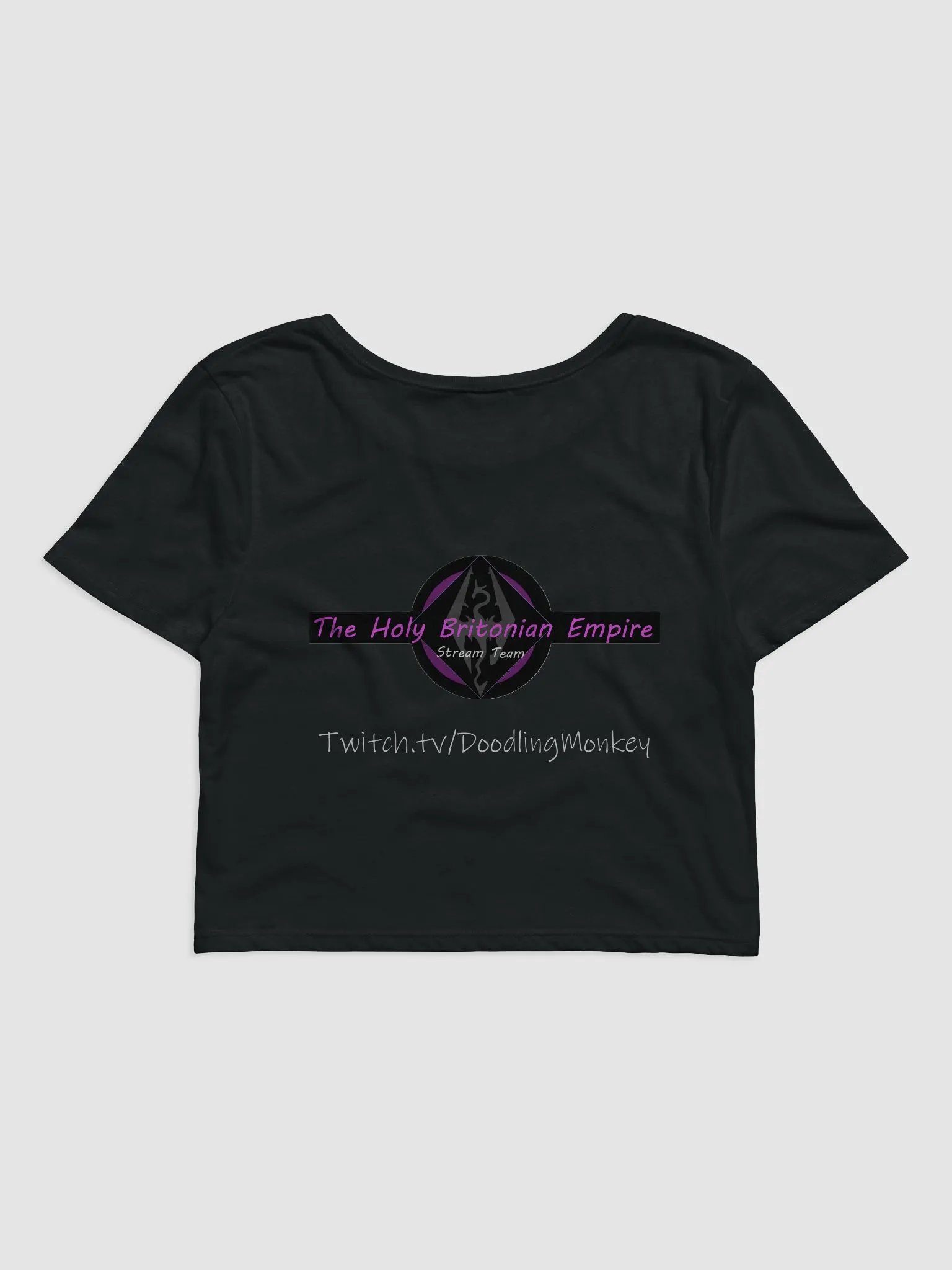 DoodlingMonkey HBE ST Crop top product image (2)