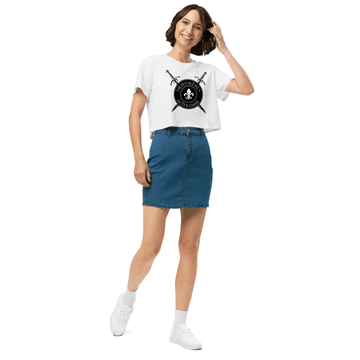 IAD Logo Women's Crop Top product image (26)
