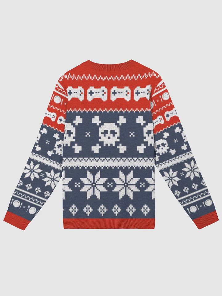 Yule Be Sorry You Wore This Christmas Sweater | Blue & Red product image (8)