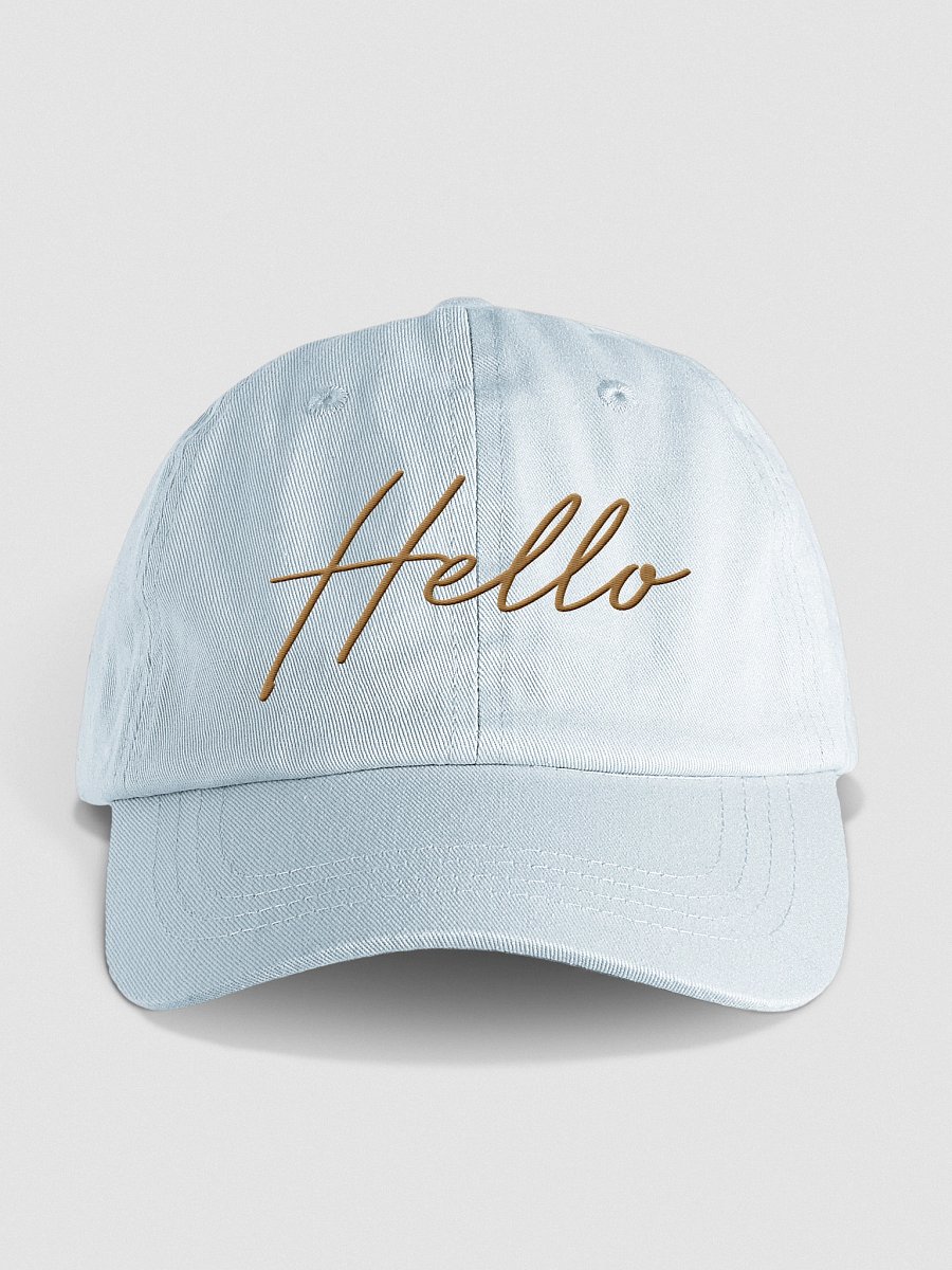 Hello in Style Dad Hat product image (3)