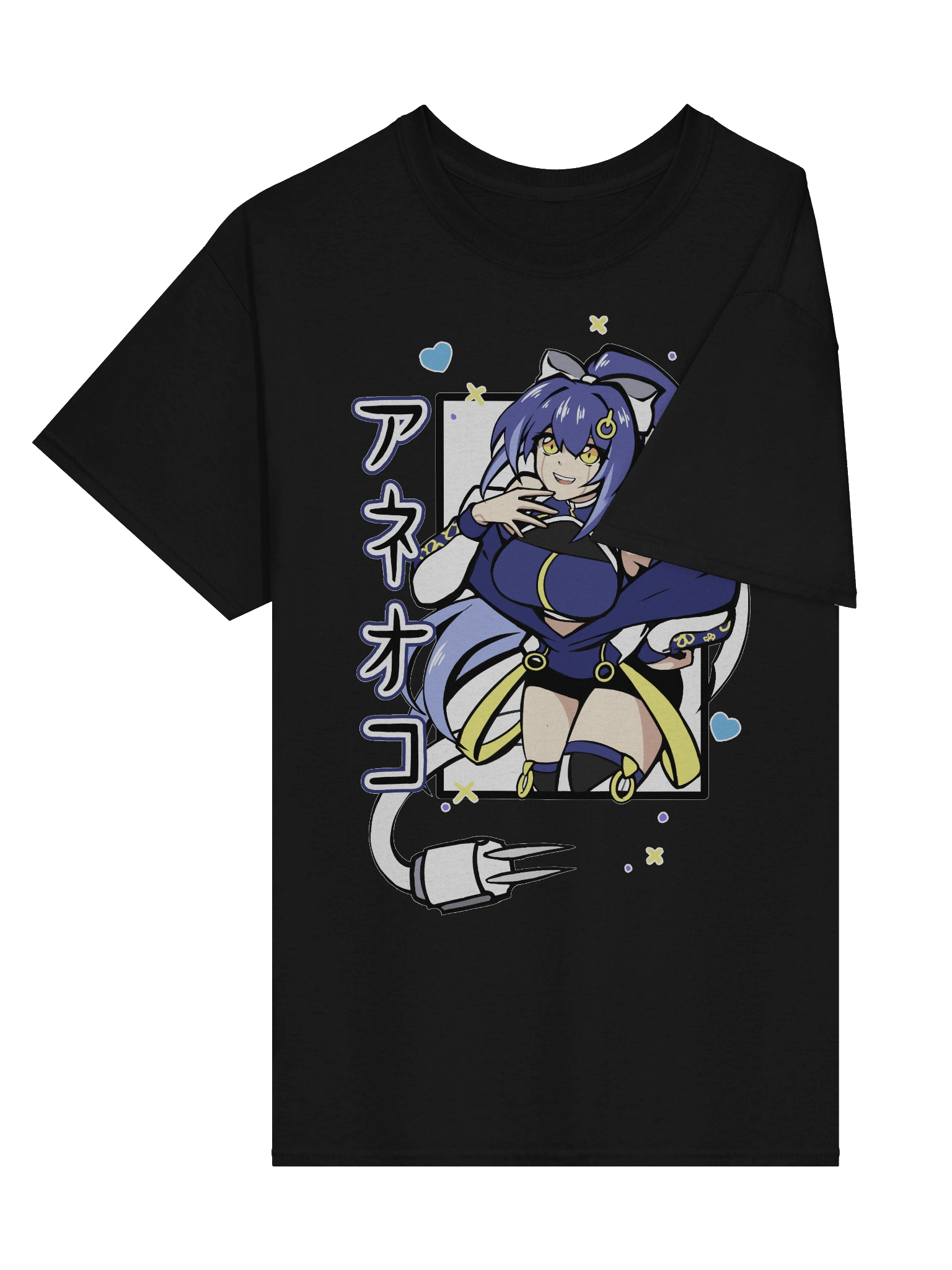 Aneoko - Katakana Print T-Shirt + Jersey Number 1 product image (5)