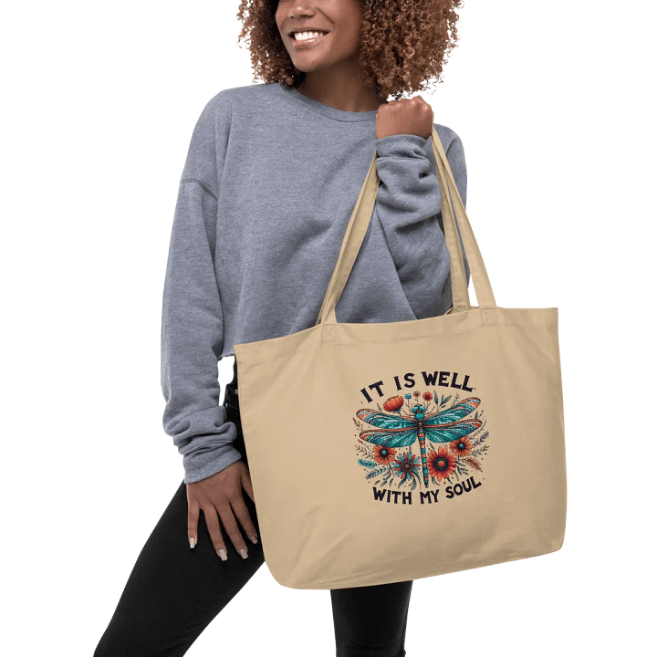 It is Well with My Soul Eco Tote product image (2)