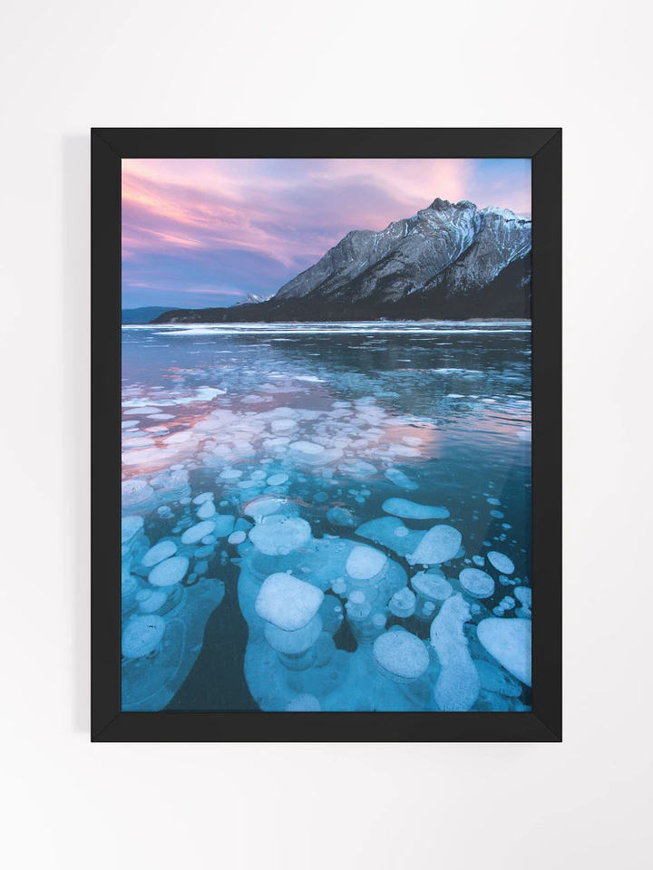 Abraham Lake Sunrise - Fine Art Print - Framed product image (1)