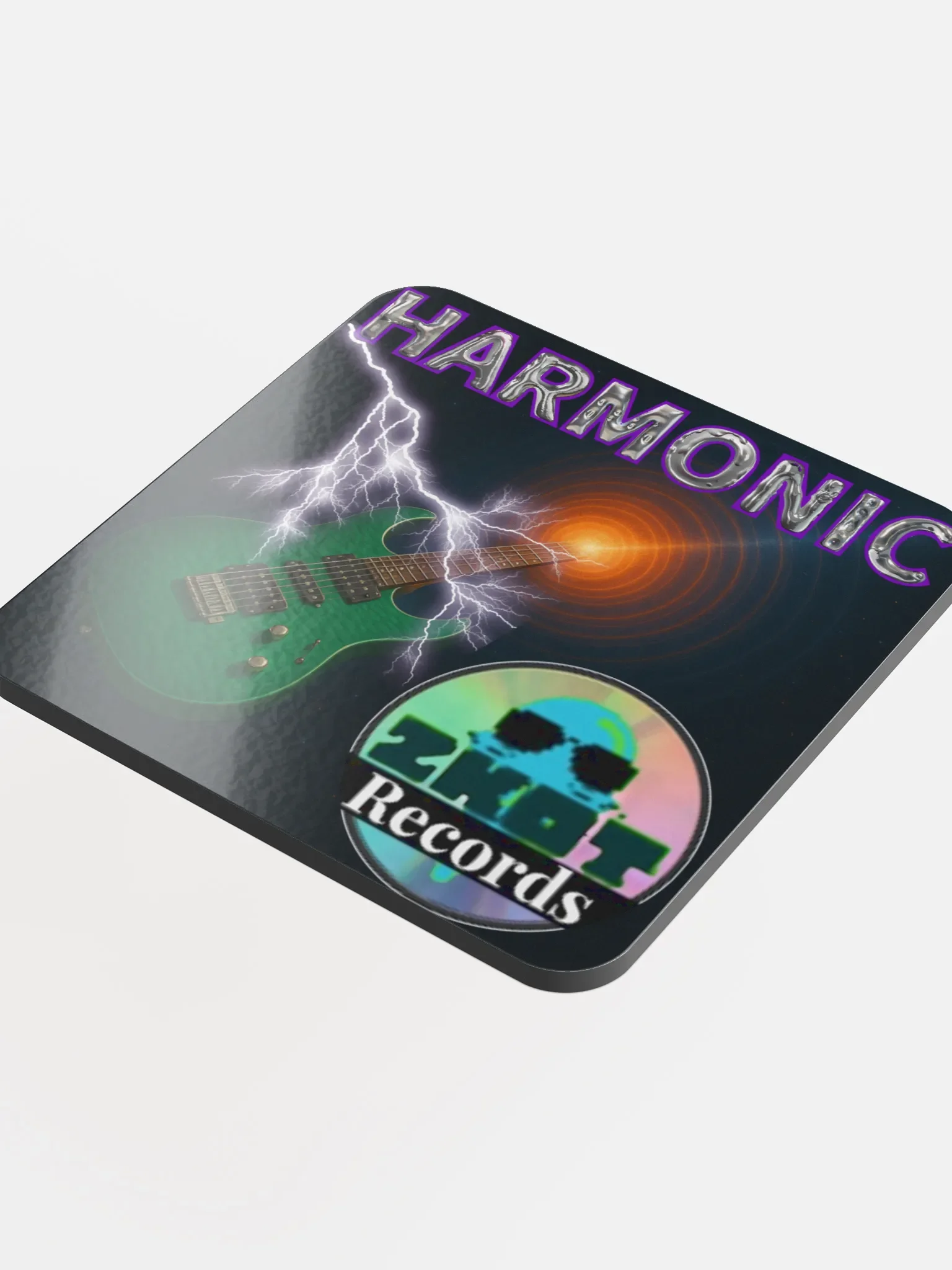 Harmonic Album Cover Coaster - Show Your Support - Drinkware product image (4)