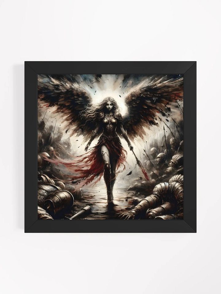 Ethereal Warrior Framed Matte Poster product image (4)