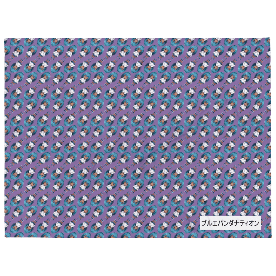 Chibi Full Dive Throw Blanket product image (2)