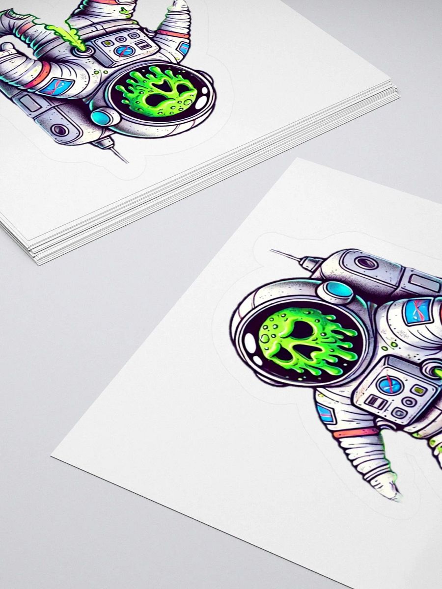 Stinky Astronaut Sticker product image (7)